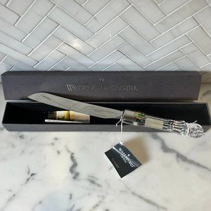 💙 Waterford Crystal Lismore Wedding Cake Knife - NEW WITH TAGS